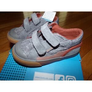 Kurkside Covell Gray & Brown Suede shoe size 8 New In Box $50